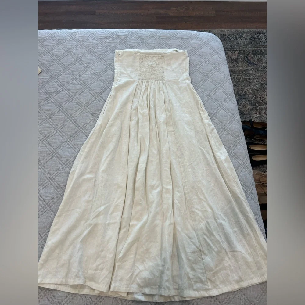 NWT The Drop linen maxi dress - Picture 2 of 4